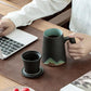 Mountain Design Ceramic Tea Mugs with Filter Ceramic Coffee Cup Chinese Tea Cup 400ml