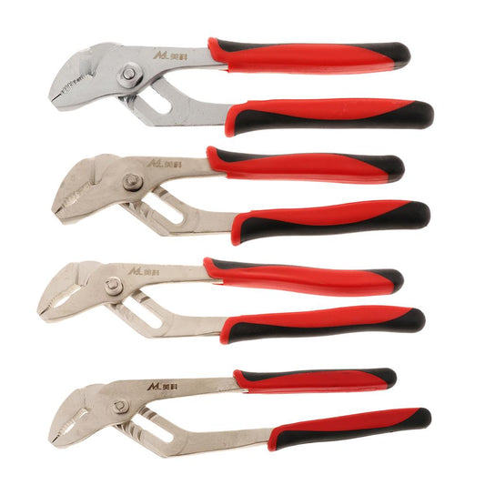 Adjustable Water Pump Pliers Quick Release Pipe Pliers Straight Claw Groove Joint Pliers Hand Tool