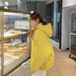 Short Cotton-padded Jacket Women Korean Version Loose Winter Bread Jacket Down Cotton-padded Jacket Hong Kong Fashion Padded Jacket