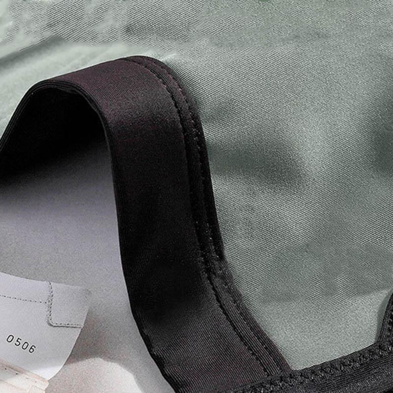 Ladies No Steel Ring Gathered Shock-proof Sag-proof Thin Cup Yoga Fitness Vest Simple Fashion Glossy Breathable Comfortable Sports Bra
