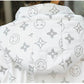 WTEMPO Winter Down Jacket Women Mid-length Hair Luminous Loose Fashion White Duck Down Jacket
