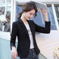 Short Suit Jacket Women's Temperament Casual Suit Jacket Slim Slimming Women's Thin Coat Can Wear Professional Attire for Work Elegant Blazer