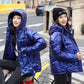Winter Fashion Women's Cotton-padded Jacket Outdoor Thick Warmth Down Padded Jacket Loose and Short Shiny Zipper Jacket Women Winter Clothes
