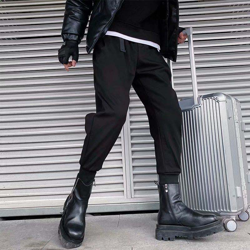Spring and Autumn Casual Overalls Men's Loose-fitting Trousers
