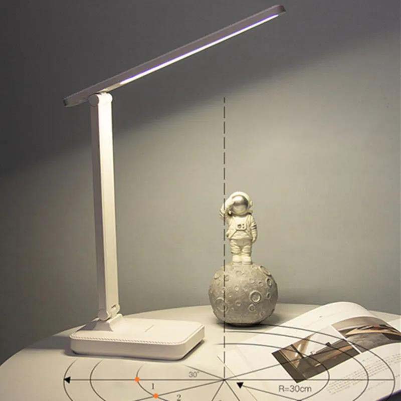 Touch Dimming LED Eye Protection Desk Lamp Learning USB Charging Plug-in Writing Reading Desktop Night Light