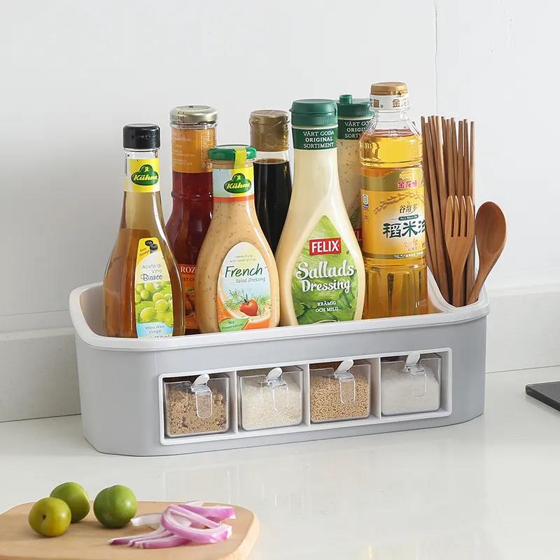 Functional Kitchen Supplies Seasoning Spices Seasoning Box Home Storage Box