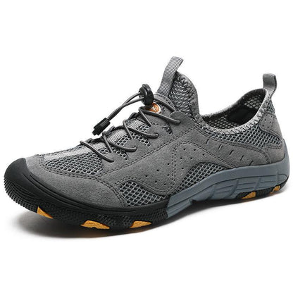 Leisure Hiking Outdoor Hiking Shoe Speed Dry Skinning Network Breathable Light Fishing Shoes Sports Shoes