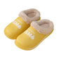 Autumn and Winter Youth Cotton Slippers Indoor Non-slip Soft-soled Shoes Warm Simple Plush Cotton Shoes