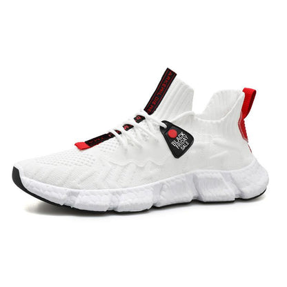 Men Sneakers Lightweight Fashion Casual Shoes Men Slip on Walking Socks Shoes Trainers Mesh Flat Homme Big Size