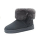 Fringed Snow Boots Thick-soled Ladies Short Boots Winter Waterproof Non-slip Cotton Shoes Wild Plush Boots