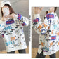 Spring and Autumn Korean Wave Plus Size Women's Sweater Loose Korean Version Long Sleeve T-Shirt Top