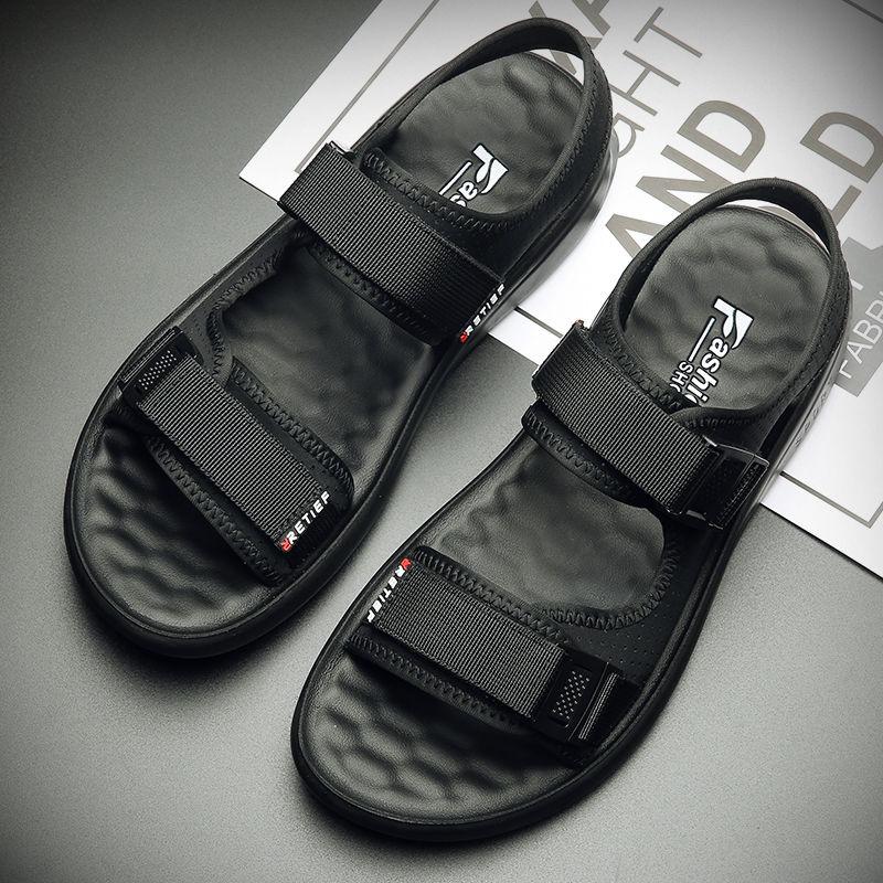 Summer Men's Beach Shoes Outdoor Non-slip Waterproof Sandals Lightweight Breathable Soft-soled Sandals