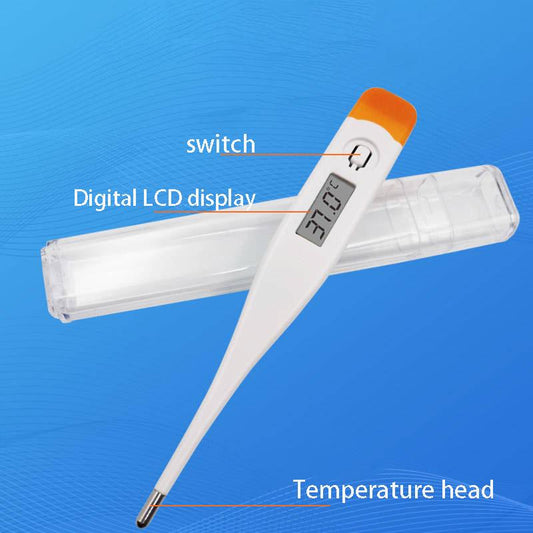 Baby Electronic LCD Digital Thermometer Adult Children Underarm Body Fever Soft Head Thermometer