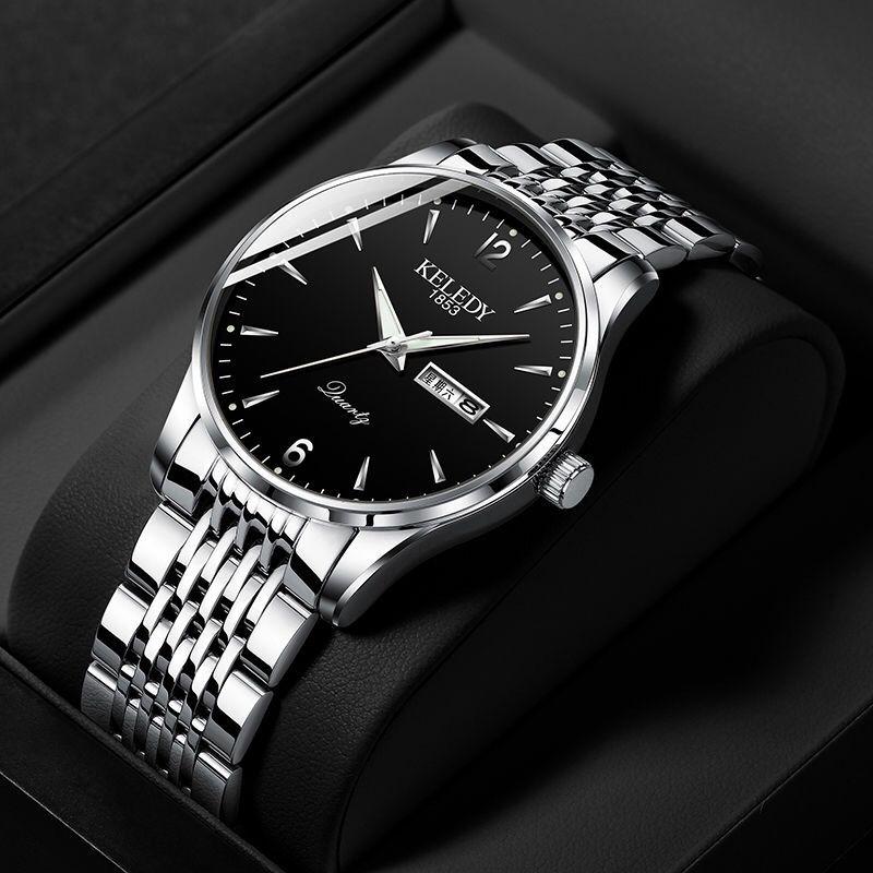 Men Luxury Automatic Mechanical Watches Classic Stainless Steel Wrist Watch Lunxury Gift