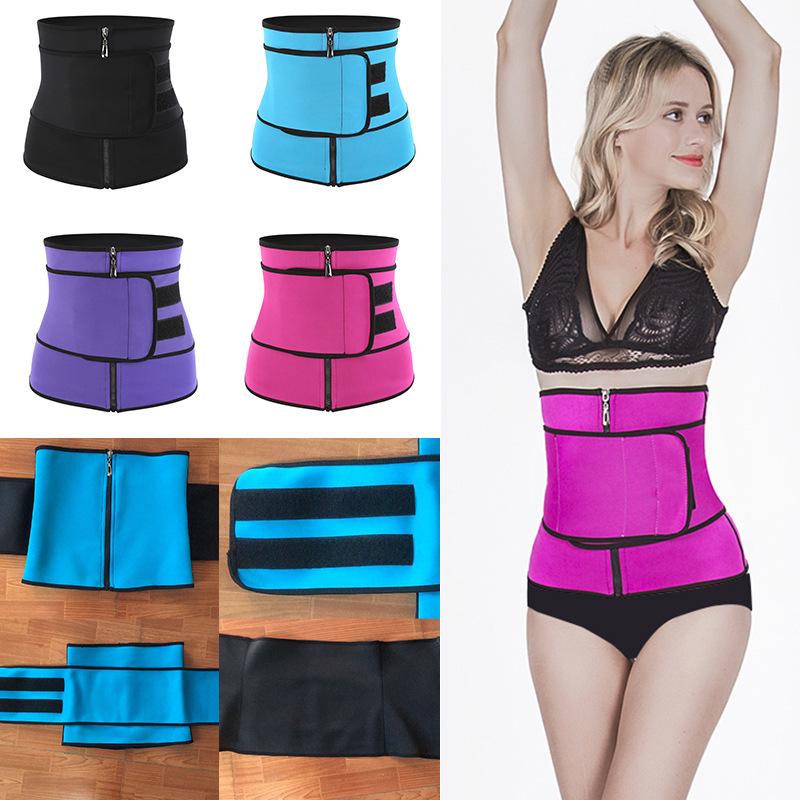 Palace Abdomen Belt Female Body Shaping Belt Sweat Waist Trainer Body Shape Shaper Power Modeling