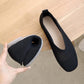 Fangtou Granny Shoes Women's New Soft Soled Hollow Out Casual Shoes Flat Sole Single Shoes