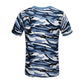 3 Pcs Camouflage Shirts Men Tees Wear-resistant Breathable T-shirt Casual Half Sleeve Pullover Labor Protection Clothing Summer