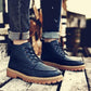 Autumn Winter Men Boots Leather Men Casual Fahsion Ankle Boots Outdoor Men Leather Boots Men's Shoes