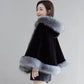 Plush Jacket Women's Lamb Cashmere Short Section Plus Cotton Thickening Slim Slimming Fur Shawl