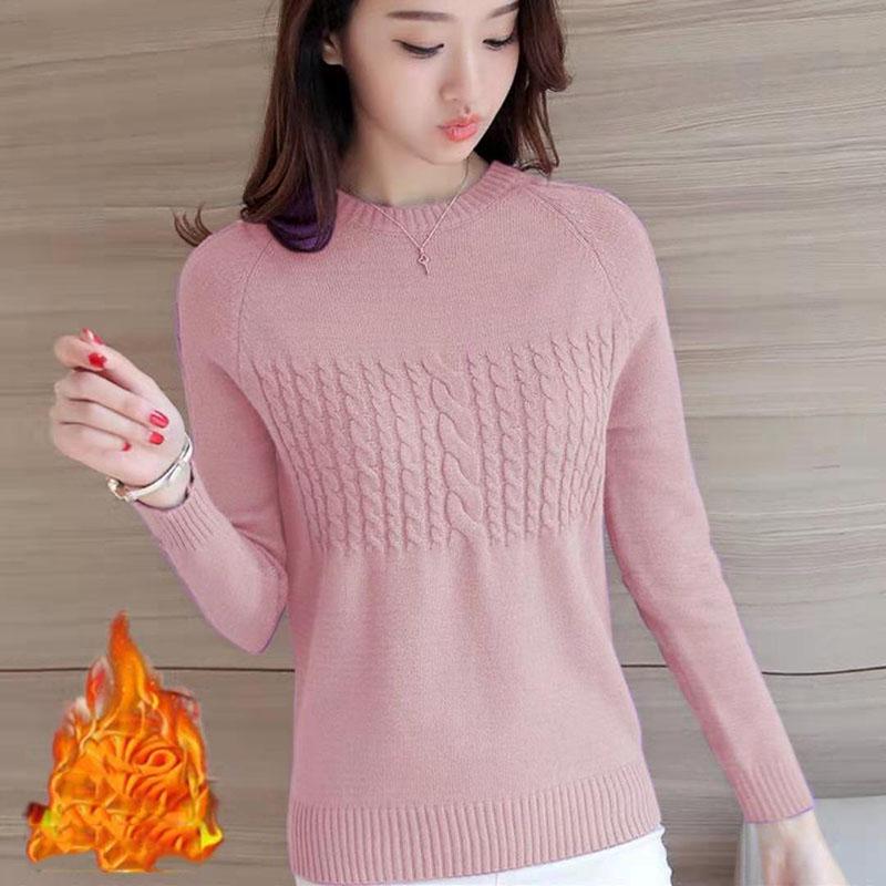 Knitted Turtleneck Sweater Women Pullover Autumn Winter Streetwear Women Pullovers