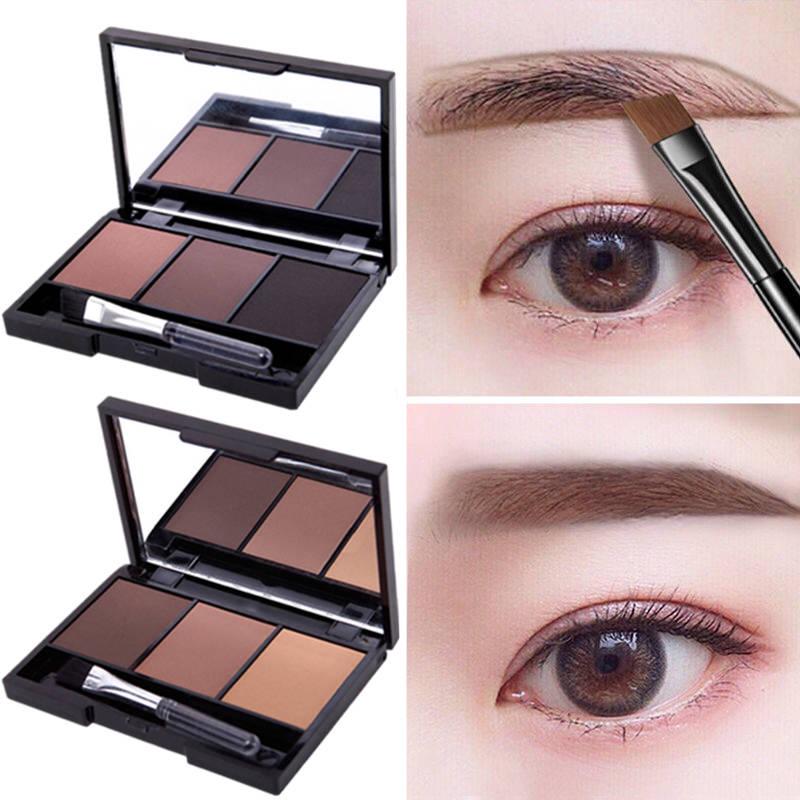 Non-matte eyebrows, eyebrow powder, fine powder student Beginner's Thrush Set Eyebrow Pencil