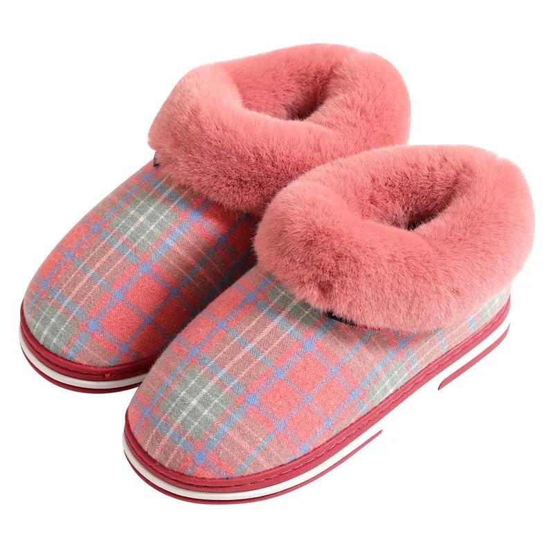 Women's Handmade Cotton Shoes Winter Cold and Warm Home Shoes Comfortable