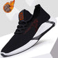 Men's Winter Fleece Thickening Casual Sports Shoes Lightweight Warm Running Cotton Shoes
