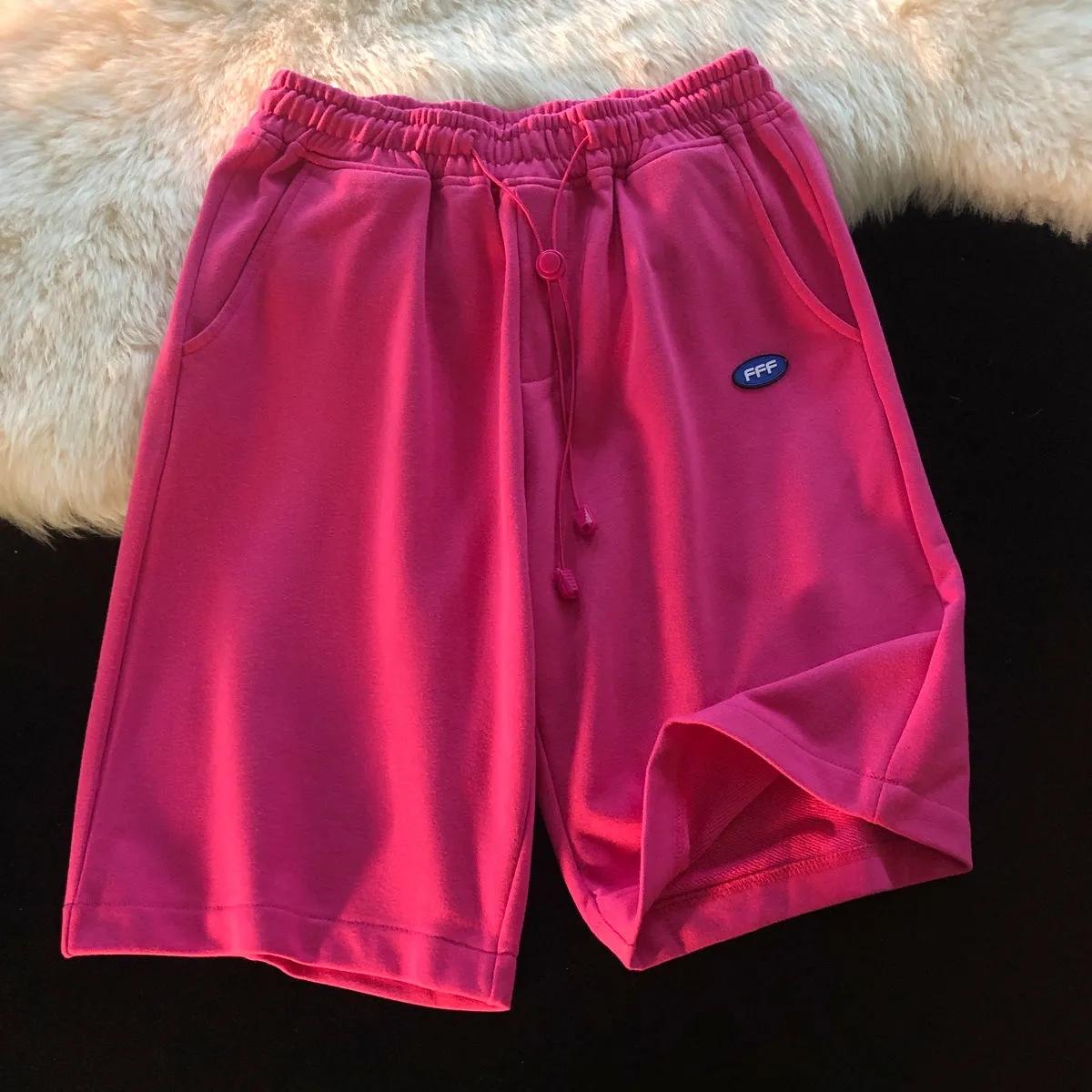 Student Loose Casual Sports Shorts Ins Harajuku Style Five-point Pants Girls Fitness Exercise Jogging Shorts
