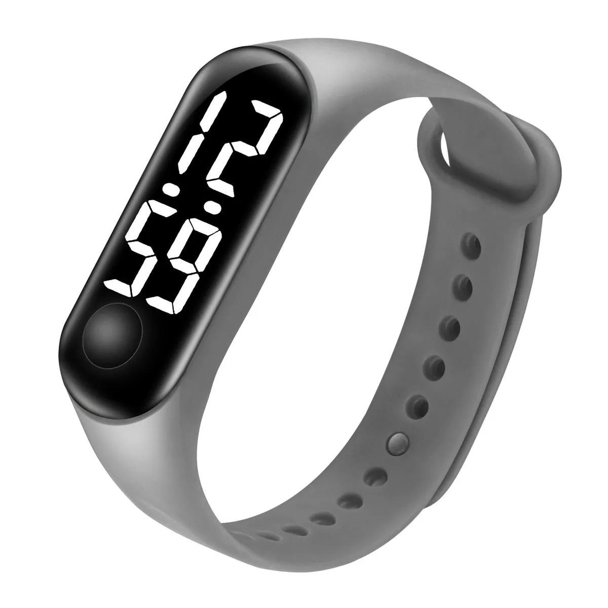 Luminous Touch Screen Waterproof Bracelet Men and Women Junior High School Students Children Couple Sports Electronic Watches