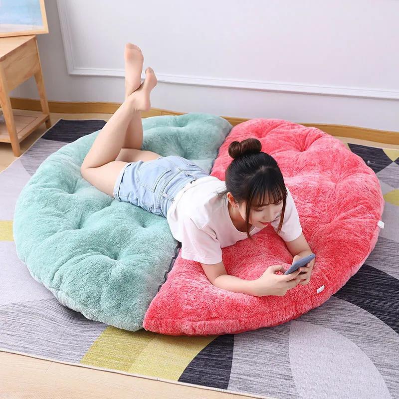 Ergonomics Multifunction Plush Sofa Single Child Chair Baby Sleeping Bed Bedroom Balcony Patio Tatami Living Room Furniture