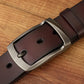 Genuine Leather Belt Men's Leather Casual Belt Waist Strap Alloy Pin Buckle Belt