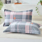 A Pair of Thick Cotton Pillow Covers Adult Bedroom Pillow Covers Modern Minimalist Bedding