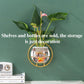 Ceramic Art Flower Stand Wall-mounted Metal Flower Arrangement Interior Decoration Pendant Flower Device
