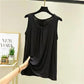 Multicolor Women T- Shirt Sleeveless  Blouses Casual Tops  Loose size