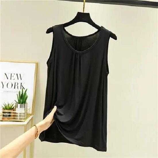 Multicolor Women T- Shirt Sleeveless  Blouses Casual Tops  Loose size