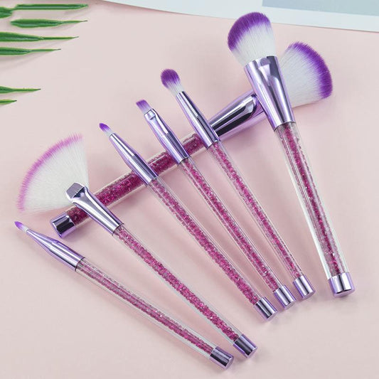 5/7/8Pcs Flash Drill Cosmetic Brush Set Eye Cosmetic Brushing Beauty Tools