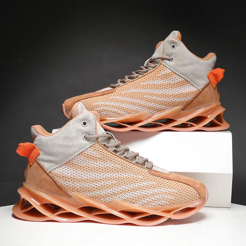 Blade shoes fashion breathable jogging shoes 46 large size comfortable sports jogging casual shoes