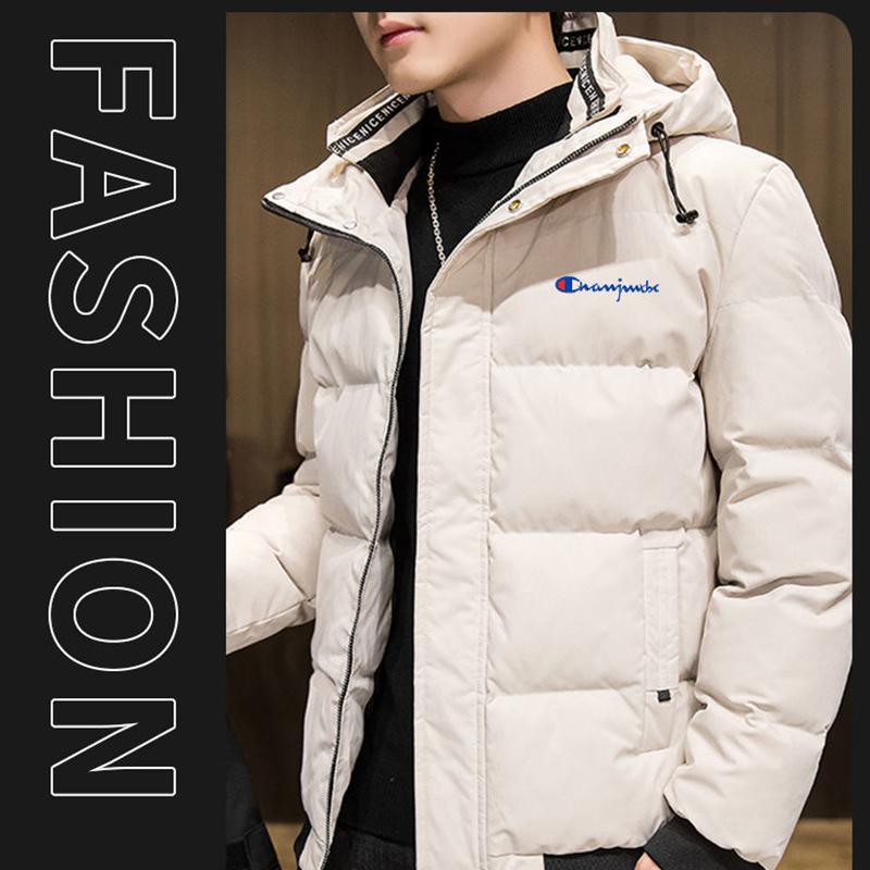 Men's Winter Jacket Trend Warmth Padded Jacket Thick Plus Size Down Padded Jacket Winter Padded Jacket