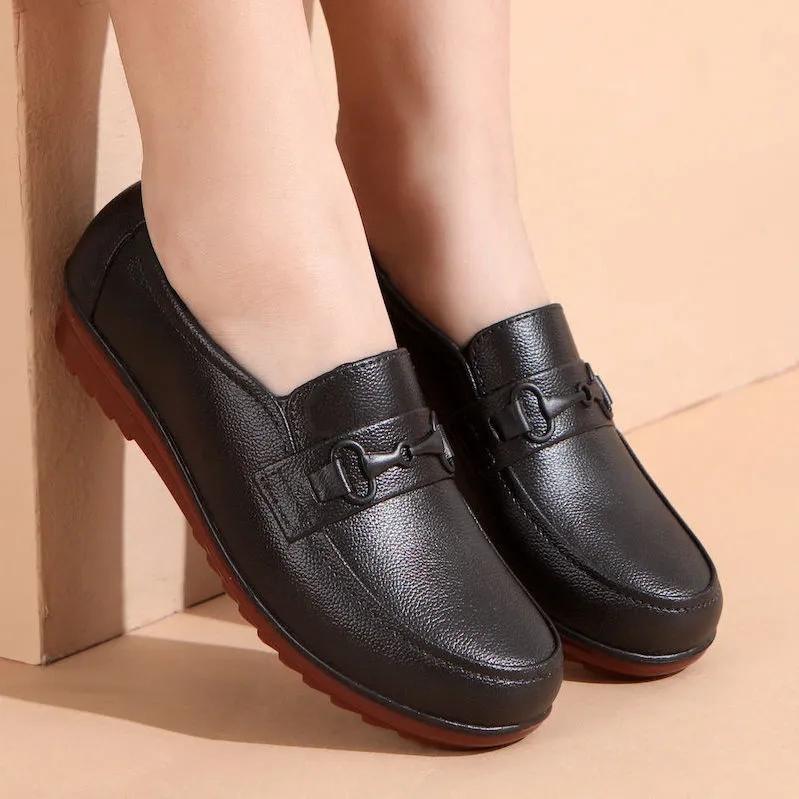 Women's Water Shoes Kitchen Work Shoes Outer Wear Short Rain Boots Water Boots Women's Waterproof Non-slip Rubber Shoes Comfortable Mother Shoes