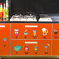 Kitchen Cartoon Home Decor Sticker Removable Waterproof Wall Sticker self-adhesive