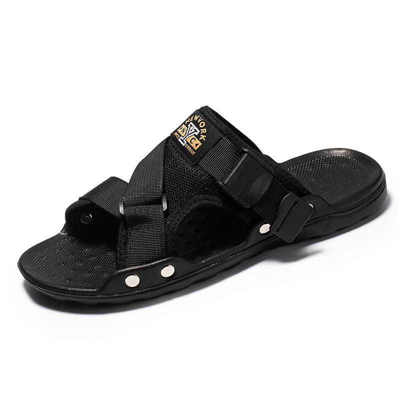 Summer Fashion Casual Beach Shoes Trendy Cloth Wading Men's Slippers