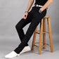 Spring and Autumn Cotton Solid Color Pants for Men Loose Straight Sweatpants All-match Men's Business Sports Casual Trousers