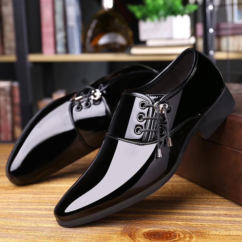 British Men's Leather Shoes Increase Formal Wear Business Shoes Cover Foot Casual Wedding Shoes