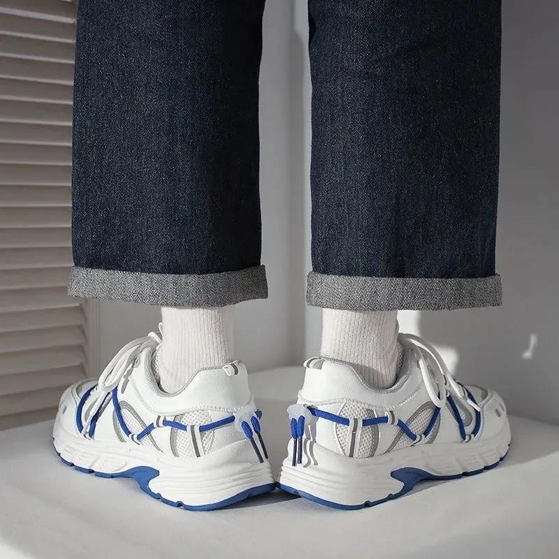 Korean Version of The Thick-soled White Shoes Female Autumn and Winter New All-match Girl Shoes Niche Casual Sports Shoes Sneakers Trend