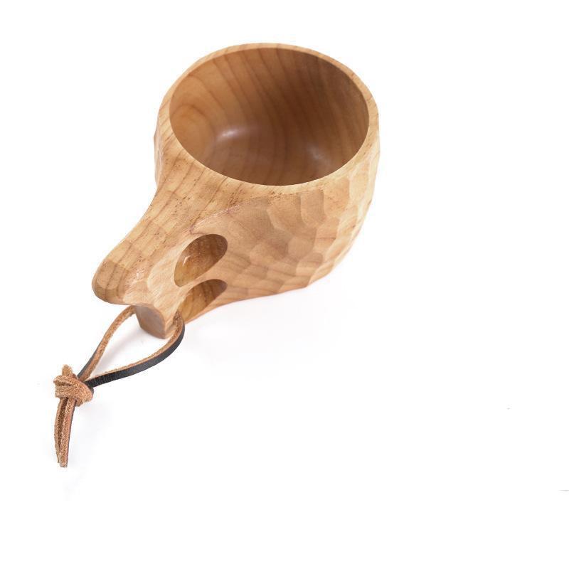 Japanese-Style Wood Coffee Mug  Portable Rubber Wooden Tea Milk Cups Drinking Mugs Drinkware Handmade Juice Lemon Teacup Gift