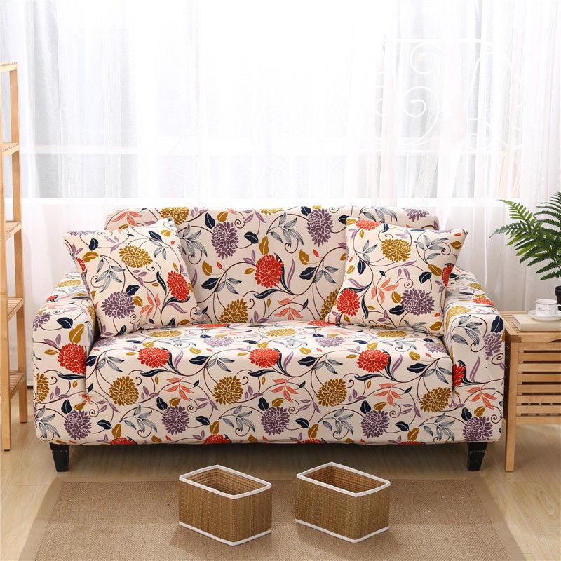 Modern Fashion Sofa Cover Stretch Sectional Couch Cover Elastic Tight Wrap Slipcover for Living Room