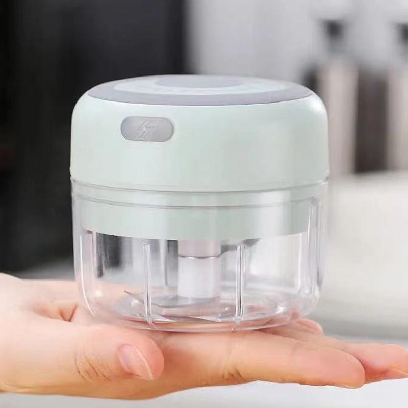 Multi-function Vegetable Grinder Wireless Press Machine Garlic Masher USB Charging Electric