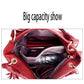 Trendy wild Woman bag Leather bag Big capacity European and American style Shoulder Handbag