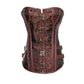 Women Faux Leather Bustier Corset Dress Underwear Black Steampunk Shapewear Gothic Sexy Corselet