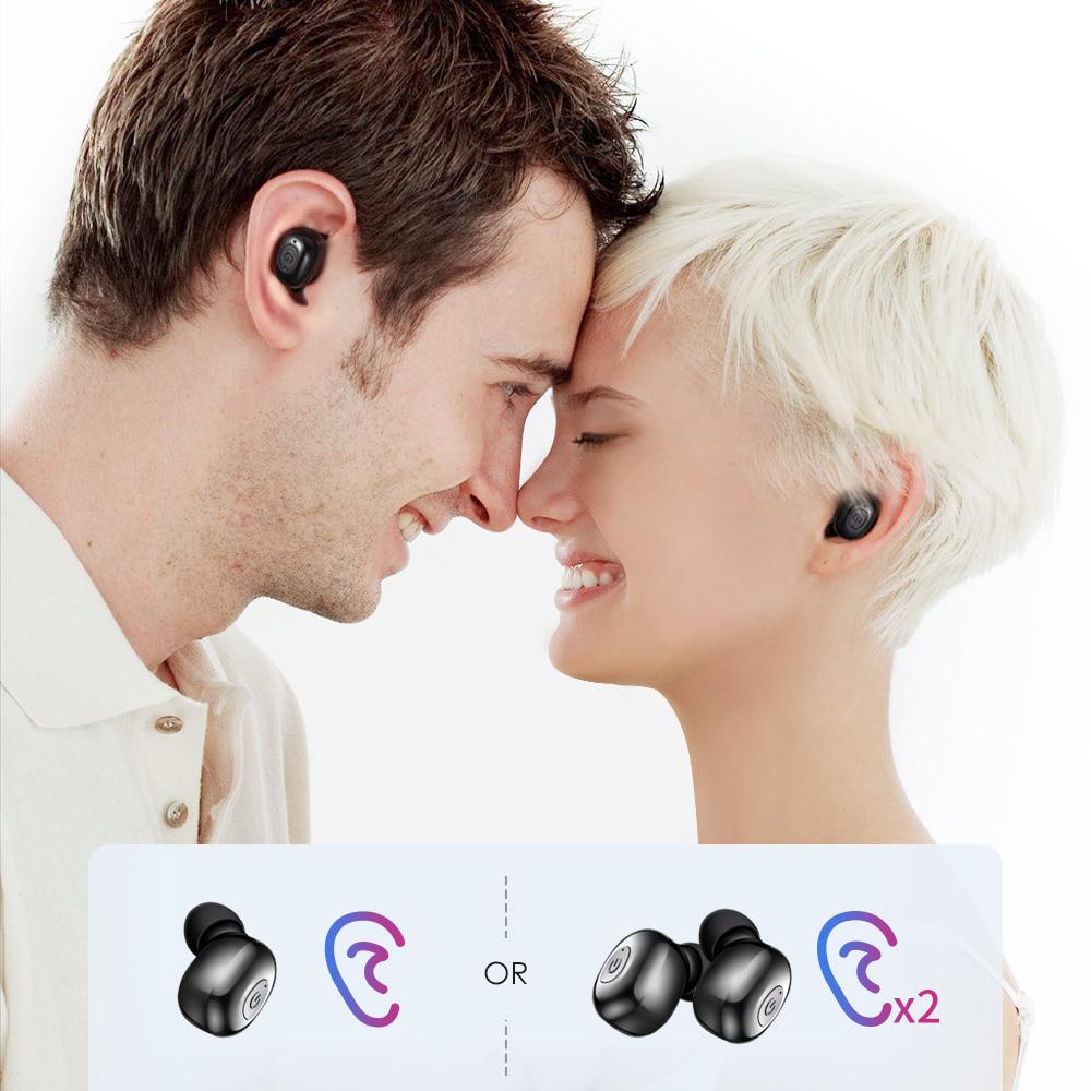 Extremly Light 5.0 Earphones Bluetooth Mini HIFI TWS Earbuds TWS Headphones Noise Reduction Headset